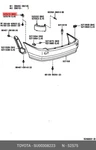 Genuine Oe Bumper Bracket, SU00308223 For Toyota SU003-08223. Fixed Price $14.19.