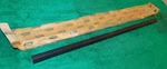 1974 1975 1976 Ford Pinto Mercury Bobcat Nos Rear Bumper Horizontal Center Pad. Fixed Price $119.00.
