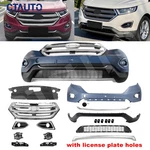 Ford Edge 2015-2018 Front Bumper Valance Chrome Grille Fog Light Bracket Set. Fixed Price $397.96.