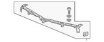 Genuine Gm Front Bumper Fascia Center Support 84113140. Fixed Price $57.91.