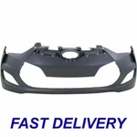 Front Bumper Cover Primed Fits Hyundai Veloster Without Turbo Model HY1000189. Fixed Price $169.60.
