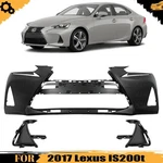 Front Bumper Cover Primed Plastic & Fog Lights Kit For 2017 Lexus IS200T. Fixed Price $599.00.