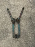 1939-1940 Ford Coupe & Convertible Trunk Lid Support Arms.. Fixed Price $239.00.
