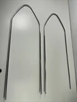 1961 Chevrolet Belair Bubble Top 2 Dr Sedan Interior Door Panel Moldings P1. Fixed Price $399.95.