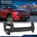 Front Upper Bumper Cover Fits 2014 2015 2016 2017 2018 Jeep Cherokee. Fixed Price $128.66.