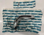 Nos 1963 Chevy Impala, Belair Rh Passenger Upper Eyebrow Molding. Gm# 3827132. Fixed Price $80.00.