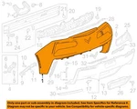 Gm Oem 15-19 Corvette Rear Components-bumper Cover 84411650. Fixed Price $1919.74.