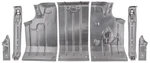 Jegs 79202 Trunk Floor Pan Kit For 1964-1967 Chevelle. Fixed Price $349.99.