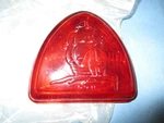 Stop Lamp Glass N.O.S.1946-1948 Plymouth Models CB13540. Fixed Price $30.00.