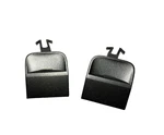2003-2006 Porsche Cayenne Oem Front Bumper Tow Hook Cover Set Pair Textured Gray. Fixed Price $34.99.
