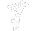 Genuine Mercedes-benz Mount Panel 177-885-18-00-65. Fixed Price $57.60.
