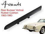 Studebaker Avanti Ii Rear Bumper Vertical Rubber Cushion - New. Fixed Price $37.00.
