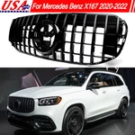 Panamericana Front Grille For Mercedes Benz X167 GLS580 2020-2022 Gloss Black. Fixed Price $173.84.