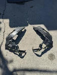 2017-2019 Audi Q7 Genuine Front Left & Right Side Bumper Bracket Covers Set Oem. Fixed Price $199.96.