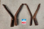 1971 1972 Dodge Charger R/t Super Bee Se Rallye Front Bumper Mounting Brackets. Fixed Price $199.99.