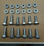 1956-1957 Chevy Belair, 210, 150 Bumper Bolt Set (front & Rear) New. Fixed Price $31.95.