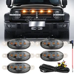 5PCS Led Front Amber Grille Light Kit Smoked Lens For Dodge Ram 1500 2500 3500. Fixed Price $19.99.