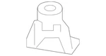 Genuine Mazda Bumper Cover Bracket TK49-50-251B. Fixed Price $37.87.