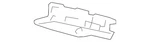 Genuine Lexus Bumper Cover Support Rail 52145-06020. Fixed Price $52.98.
