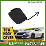 Rear Bumper Tow Hook Cap Cover For Honda 2016-2021 Civic Sedan 71506-TEX-Y00. Fixed Price $10.44.