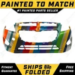 New Painted To Match Front Bumper Cover Fascia For 2013-2015 Chevy Spark 13-15. Fixed Price $450.99.