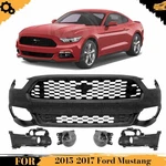 Front Bumper Cover Paintable & Grille Assembly Kit 2015-2017 Ford Mustang. Fixed Price $317.88.