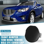 Car Front Bumper Tow Hook Cover Hole Eye Cap For Mazda CX-5 2017-2021 Black. Fixed Price $15.87.