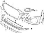 Genuine Audi End Plate 8Y0-807-320-B. Fixed Price $139.20.