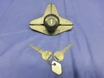 Nos Vintage Mopar Dodge Plymouth Chrysler Trunk Lock W/logo Keys Deck Lid. Fixed Price $49.95.