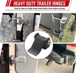 8PK Weld On Hinges Heavy Duty Greaseable Dump Trailer Trucks Door Tailgate. Fixed Price $102.98.
