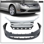 Front Bumper Cover &chrome Grille With Trim Ford Fusion 2010-2012. Fixed Price $233.03.