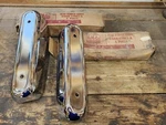 Nos Oem Ford 1960 Galaxie Fairlane 500 Rear Bumper Guards Pair. Fixed Price $95.00.