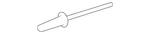 Genuine Volkswagen Heat Shield Rivet N-903-463-02. Fixed Price $19.28.