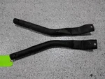 56-57 Corvette Lh/rh Front License Bumperette Support Tubes-gm #3724475/3724476. Fixed Price $199.95.
