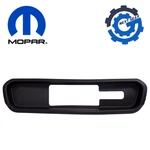 New Oem Mopar Rear Tow Hitch Bezel 2017-2022 Jeep Compass Trailhawk 5UP66RXFAB. Fixed Price $1615.00.