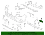 Subaru Oem 19-25 Forester Rear Bumper Components-side Cover 57731SJ360. Fixed Price $38.00.