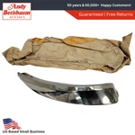 1964-1966 Dodge Dart Rear Left Wheel Opening Stone Deflector Chrome 2526977 Nos. Fixed Price $102.01.