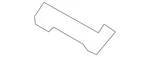 Genuine Honda Bumper Cover Bracket 71198-T0A-A01. Fixed Price $11.91.