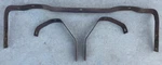 Ford Edsel Villager Rear Back Bumper Mount Impact Support Brackets 1958 Oem. Fixed Price $400.00.