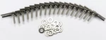 1973 - 1982 Corvette Bumper Mounting Retainer Kit Front Rear 18 Pc Stainless. Fixed Price $48.49.