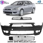 Front Bumper Cover Fascia & Grille Assembly Kit For 2008-2015 Mitsubishi Lancer. Fixed Price $263.71.