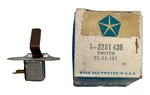 New Old Stock Tailgate Window Lift Limit Switch For 1960-66 Mopar #2291430. Fixed Price $75.00.
