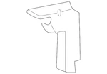 Genuine Mercedes-benz Bumper Cover Support Rail Seal 214-885-66-04. Fixed Price $13.05.