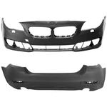 Bumper Covers Facias Set Of 2 Front & Rear For Bmw 535I Xdrive 535D Pair. Fixed Price $440.97.