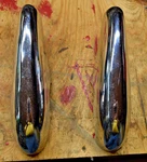 Bumper Guard, Ford, Vintage, 40'S, 50'S, Upright, Chrome, Original, Front. Fixed Price $75.45.