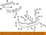 Toyota Oem 01-07 Highlander Bumper Components-side Support 5257648010. Fixed Price $65.72.