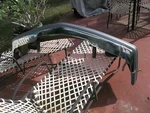 86 Mercedes 560 Sec W126 Front Bumper Chrome Top W/good Shocks W/bosch Fog Lamps. Fixed Price $1299.00.