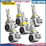 Auxito 9005+9006+H11 Led Headlight Fog Kit High Low Beam Bulbs White 6-60X. Fixed Price $297.53.