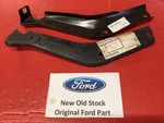 New Old Stock Ford Mustang 1965-1966 Inner Front Bumper Braces C5ZZ-17766/67-A. Fixed Price $225.00.