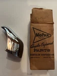 New Old Stock Mopar Front Bumper Guard For 1960-61 Plymouth Models #2074233. Fixed Price $155.00.